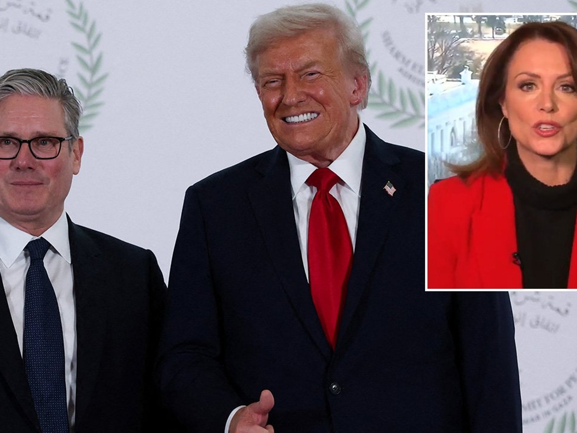 Keir Starmer, Donald Trump, Bev Turner