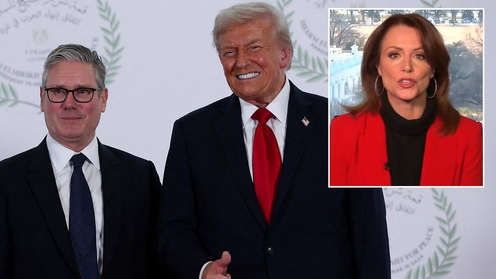 Keir Starmer, Donald Trump, Bev Turner