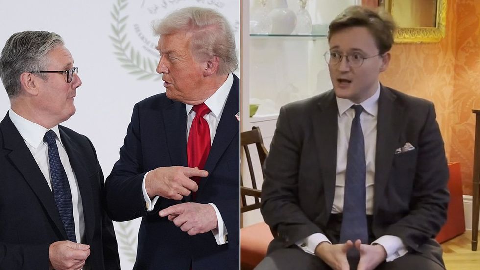 Keir Starmer, Donald Trump, Fred De Fossard