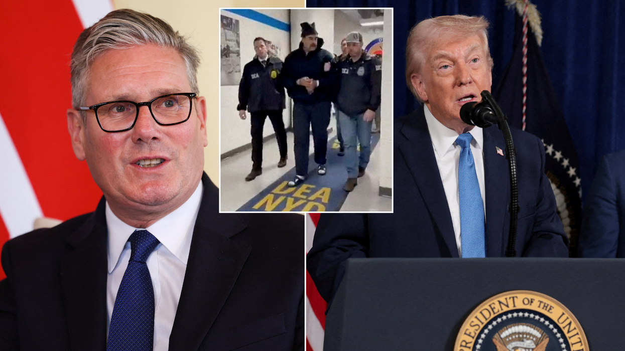 Keir Starmer/Donald Trump/Nicolas Maduro