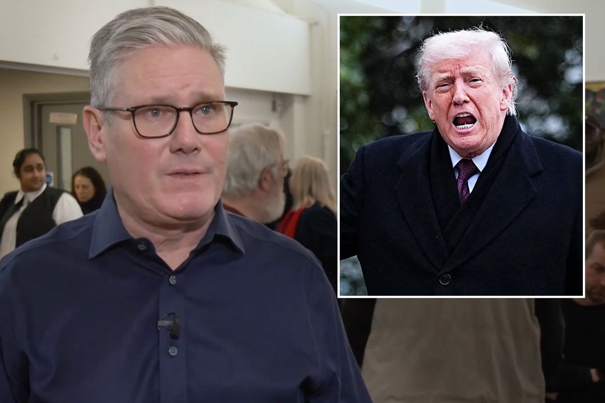 Keir Starmer, Donald Trump