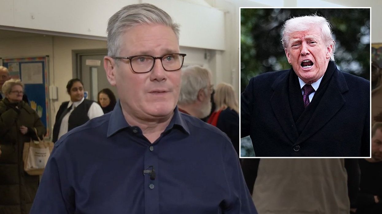 Keir Starmer, Donald Trump