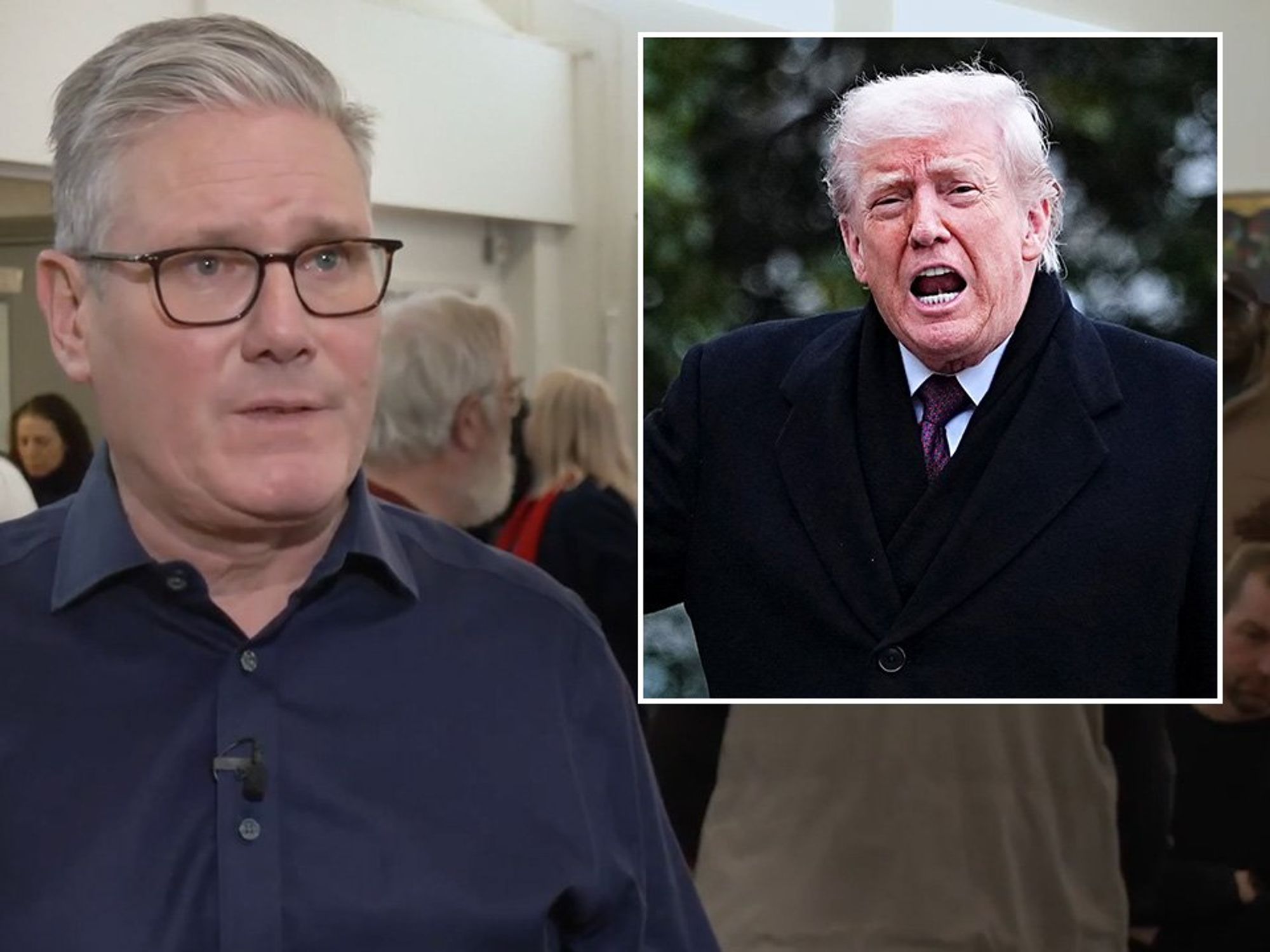 Keir Starmer, Donald Trump