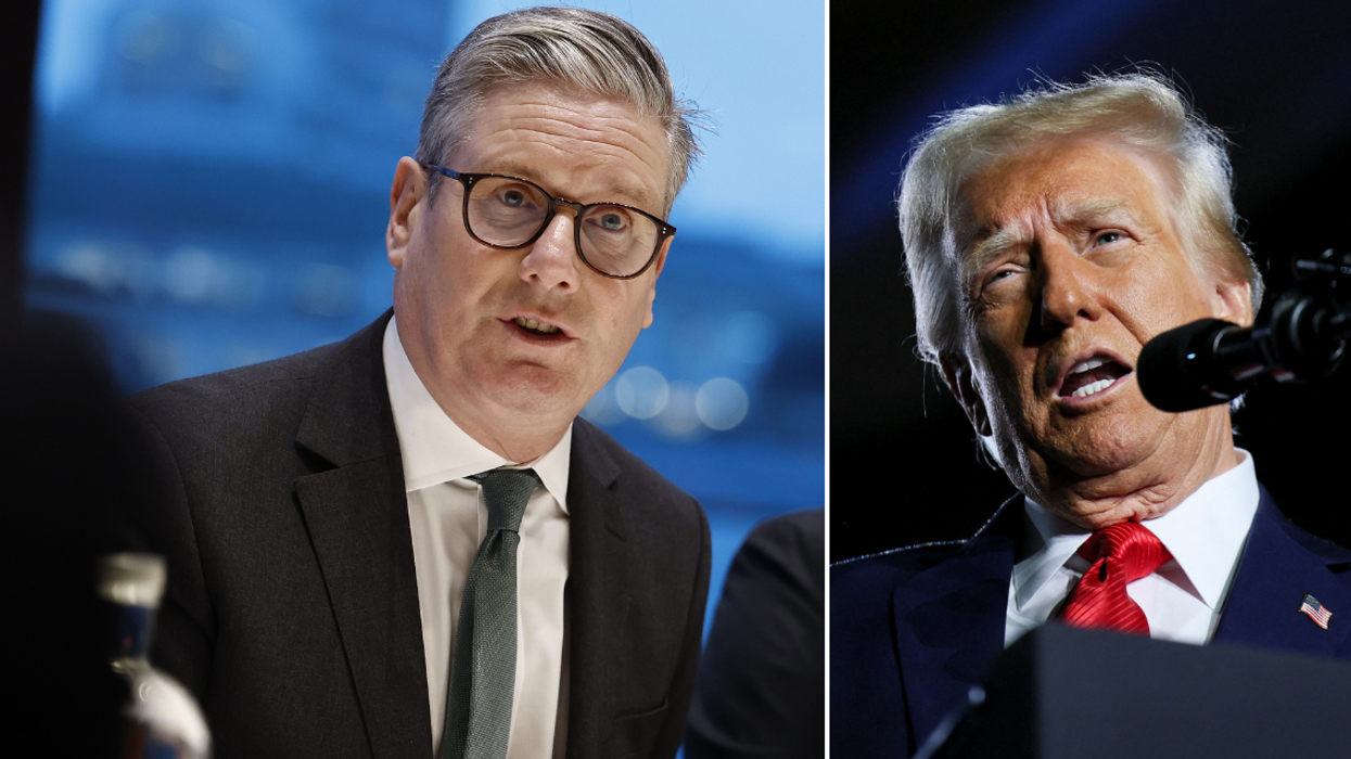 Keir Starmer; Donald Trump