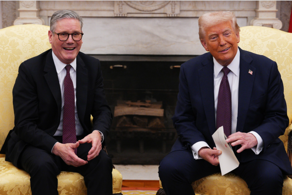 Keir Starmer/Donald Trump