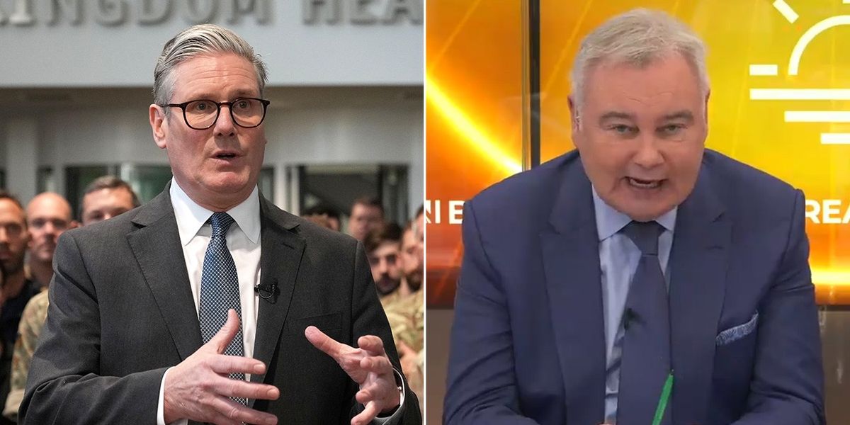 NextImg:'It's not going to happen!' Eamonn Holmes takes aim at Keir Starmer amid fury over hotel migrant crisis
