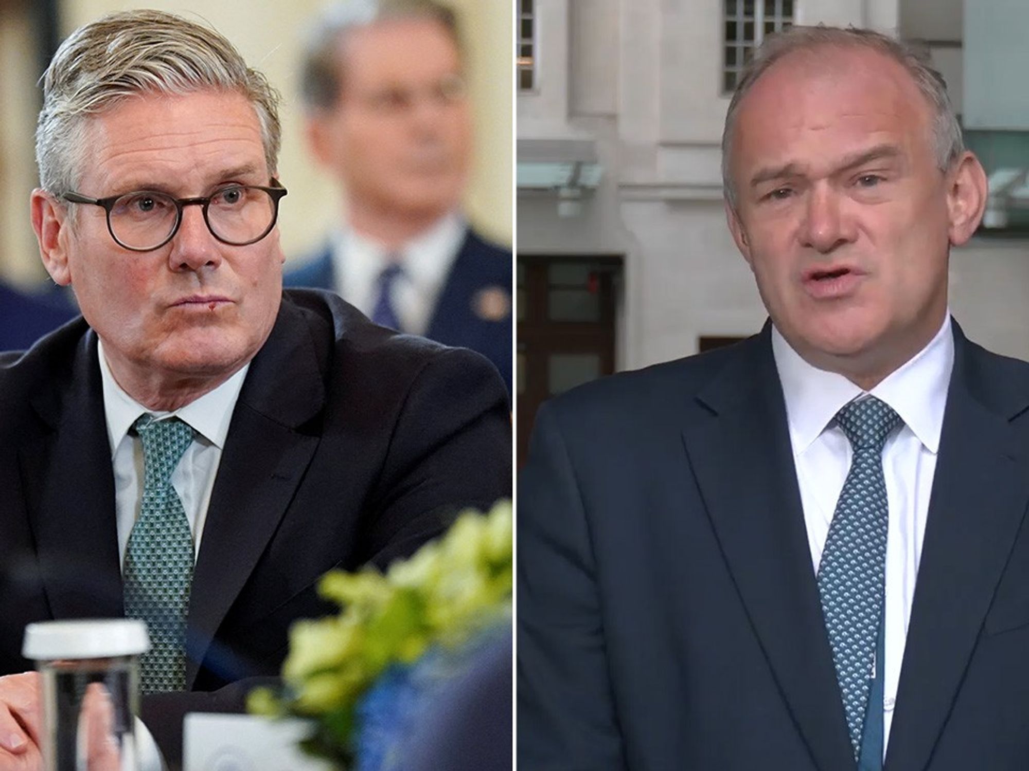 Keir Starmer, Ed Davey