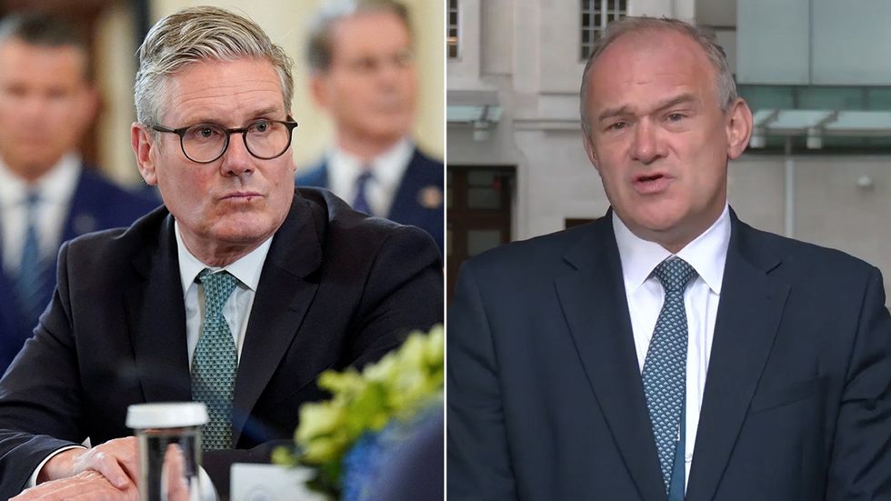 Keir Starmer, Ed Davey