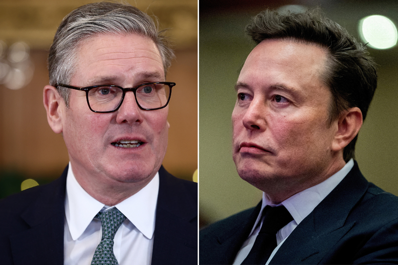 Elon Musk calls for a 'new election in Britain' as new poll shows Labour's support is plummeting