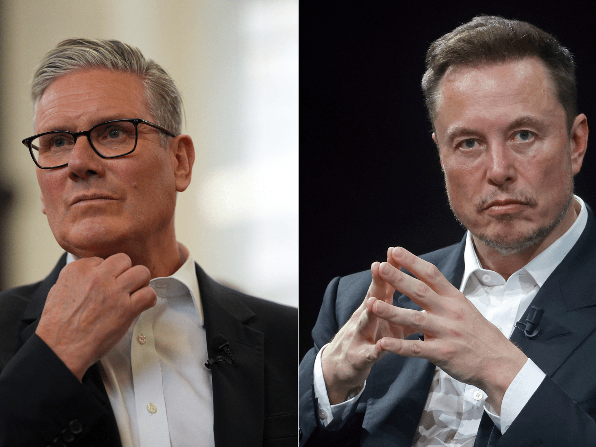 Keir Starmer, Elon Musk