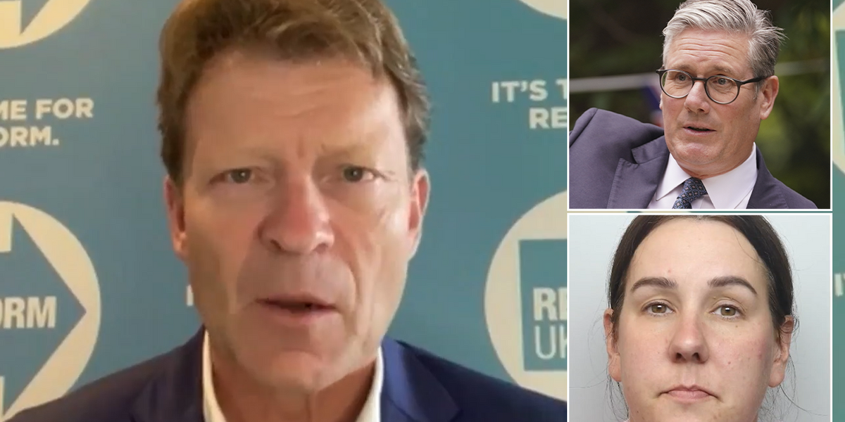 NextImg:Keir Starmer in hypocrisy row as Richard Tice tears into PM over Lucy Connolly case