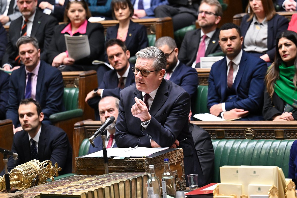 Keir Starmer in Commons