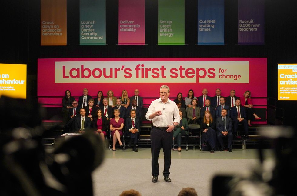 Keir Starmer in May 2024