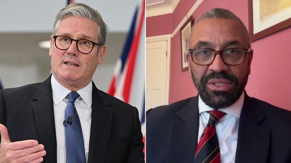 Keir Starmer, James Cleverly