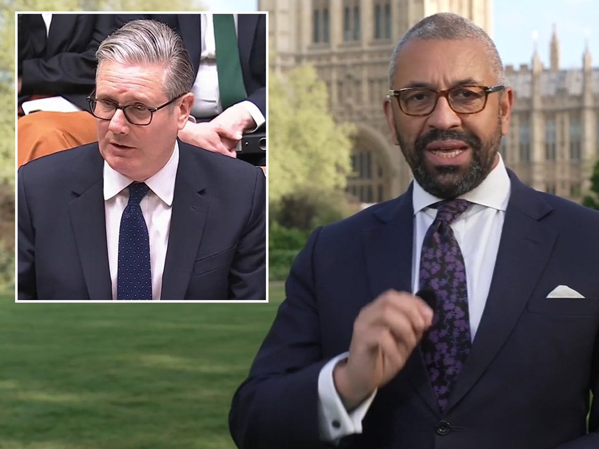 Keir Starmer, James Cleverly