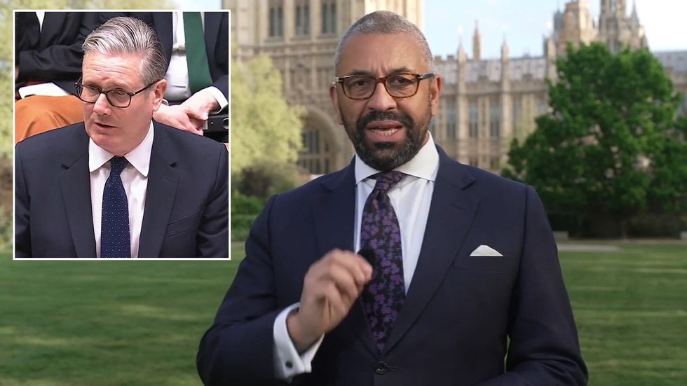 Keir Starmer, James Cleverly