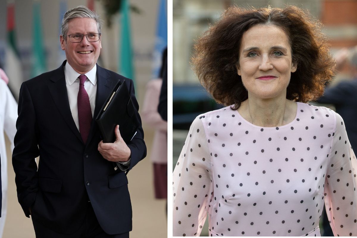 Keir Starmer (left) and Theresa Villiers (right)