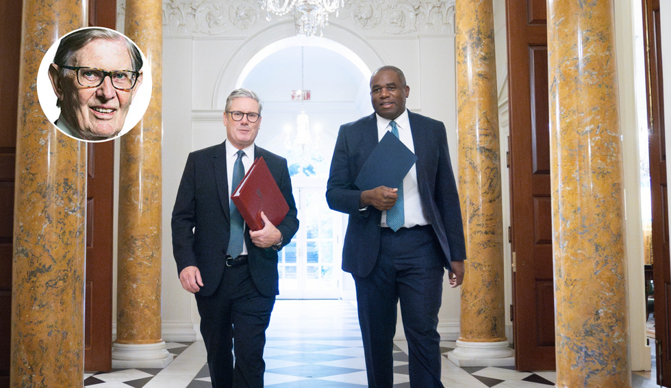 Keir Starmer (left), David Lammy (right)