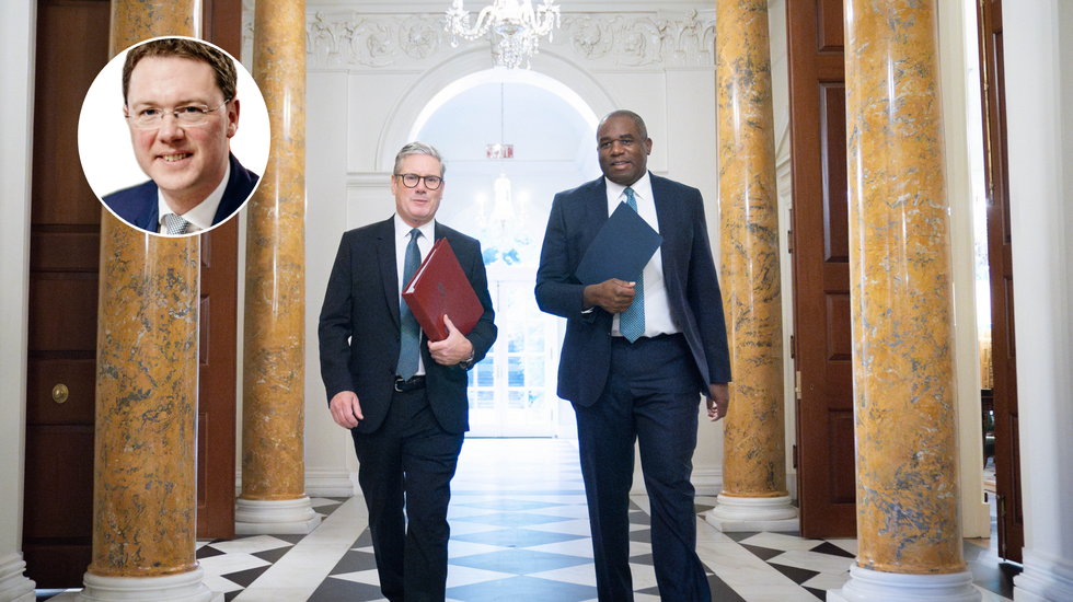 Keir Starmer (left), David Lammy (right)