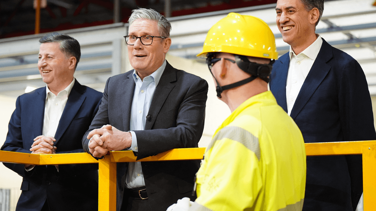 Keir Starmer (left), Ed Miliband (right)