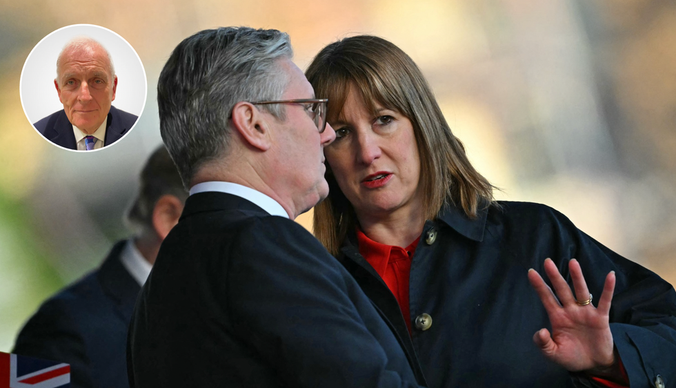Keir Starmer (left), Rachel Reeves (right)