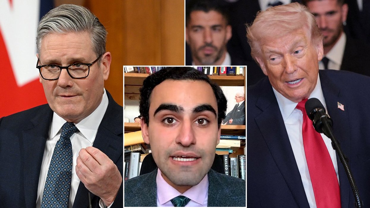 Keir Starmer, Mani Basharzad, Donald Trump