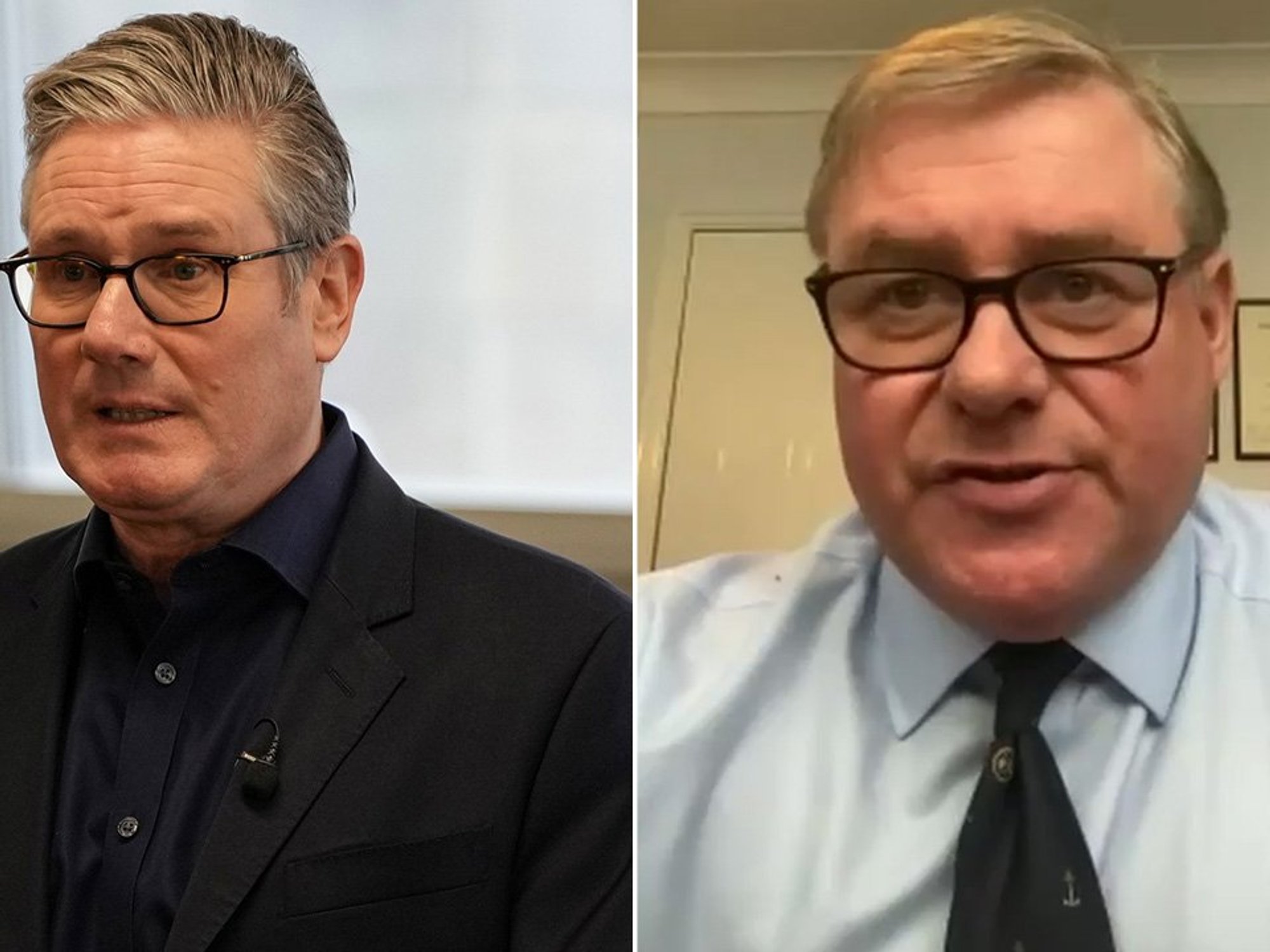 Keir Starmer, Mark Francois