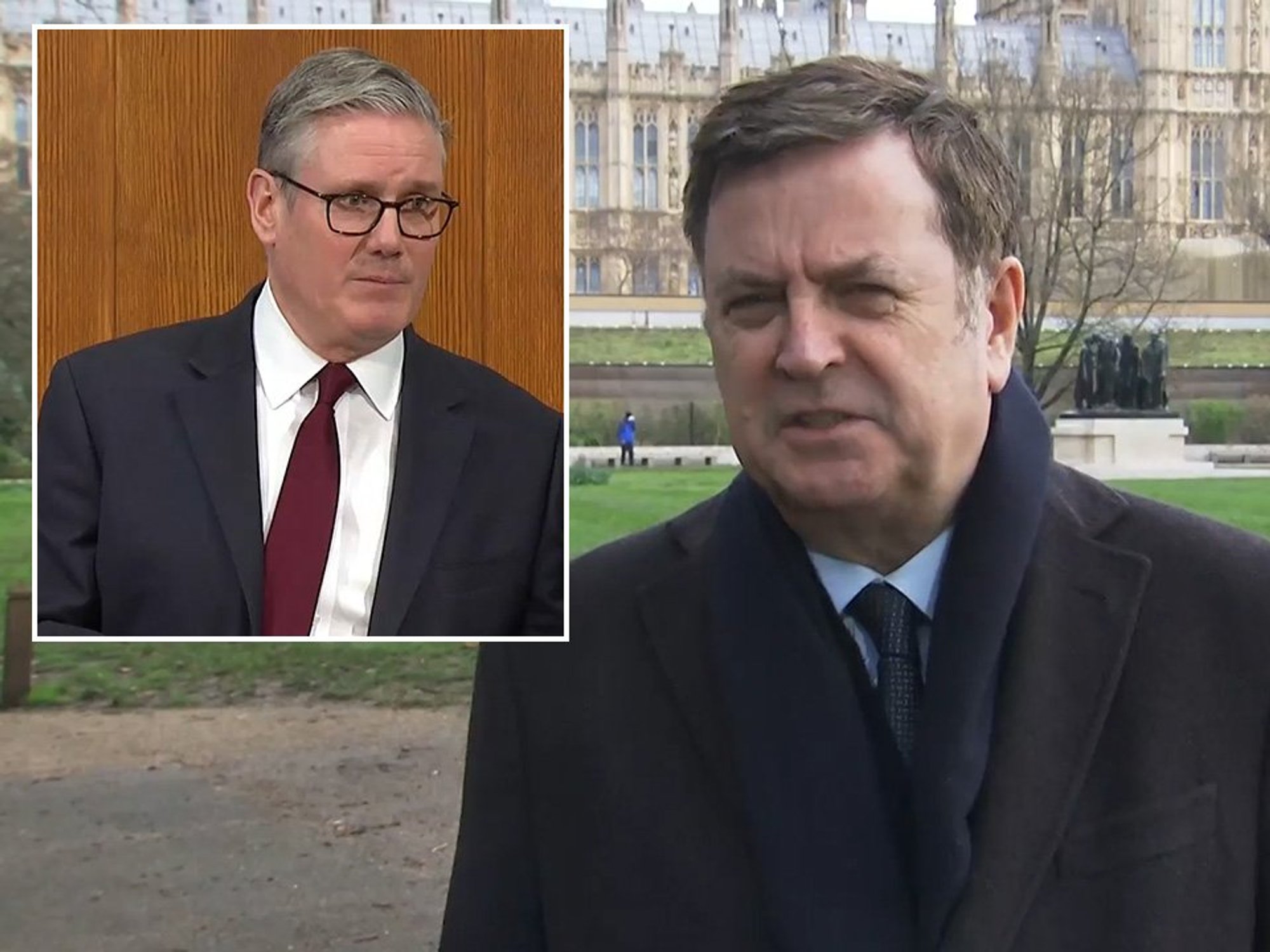 Keir Starmer, Mel Stride