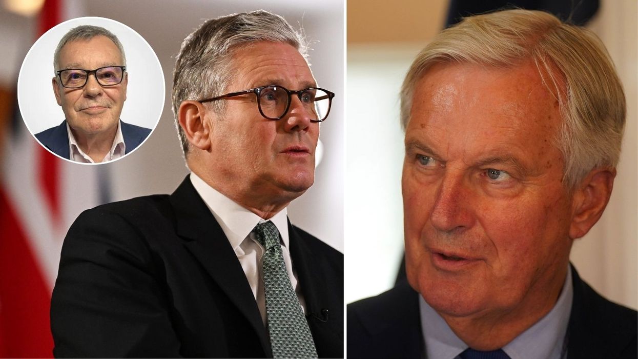 Keir Starmer, Michel Barnier and Nigel Nelson in pictures