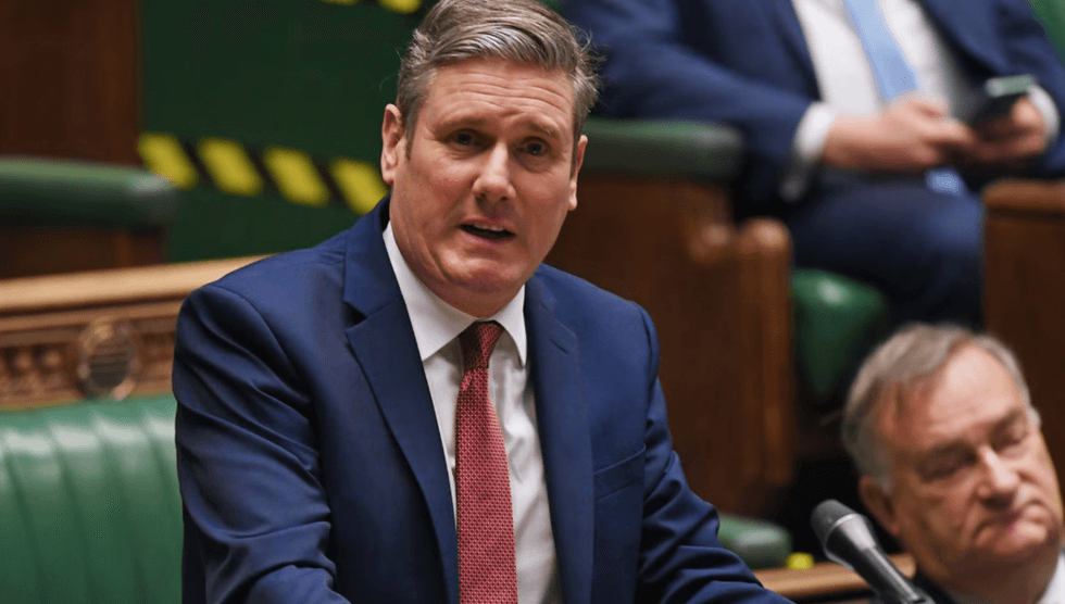 Keir Starmer (middle)