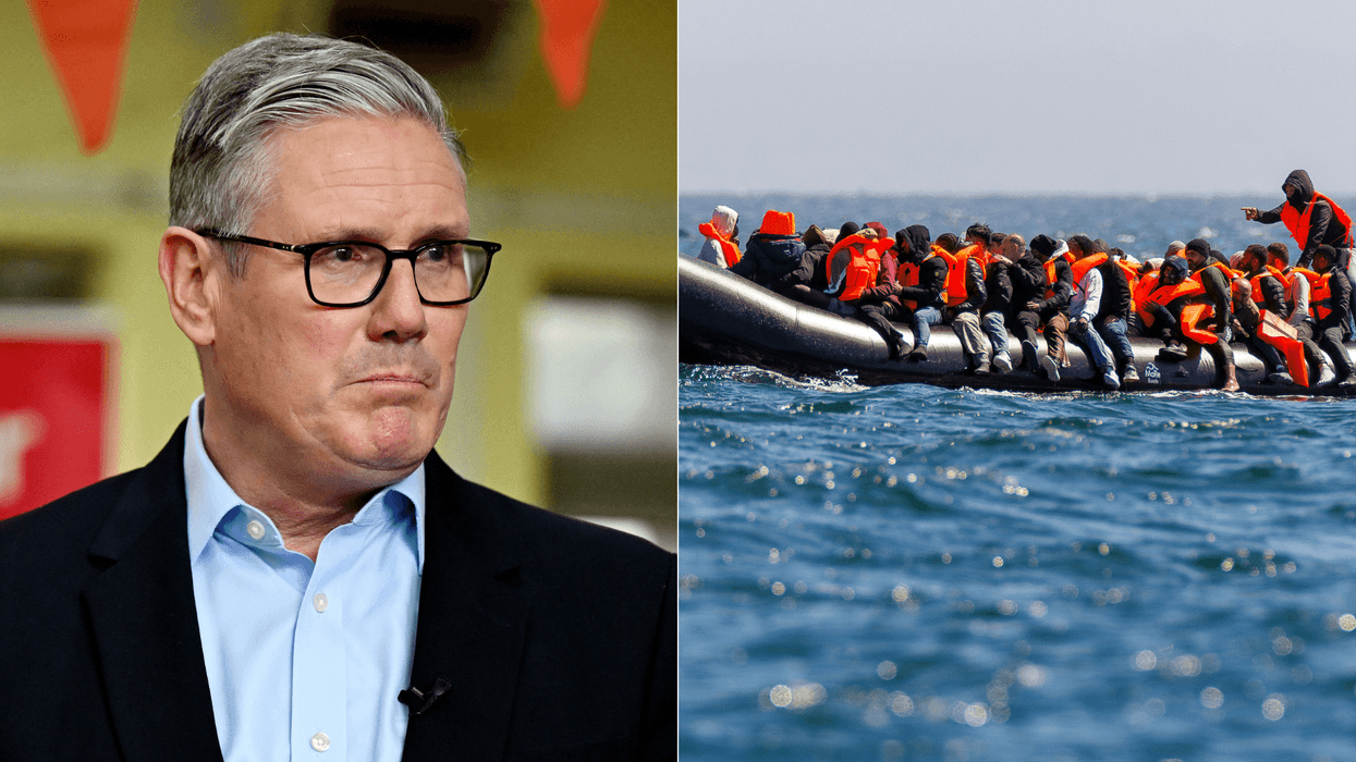 Keir Starmer, Migrants Cross The English Channel