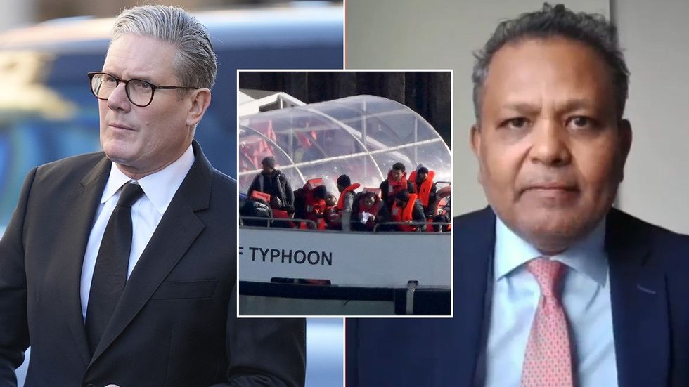 Keir Starmer, migrants, Ivon Sampson