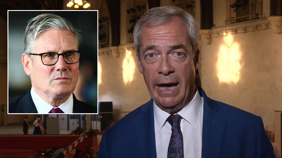 Keir Starmer, Nigel Farage