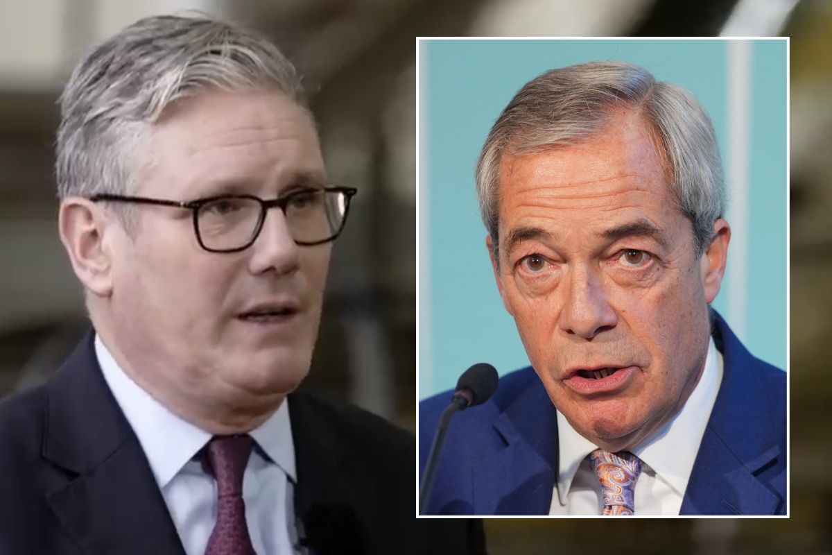 Keir Starmer; Nigel Farage