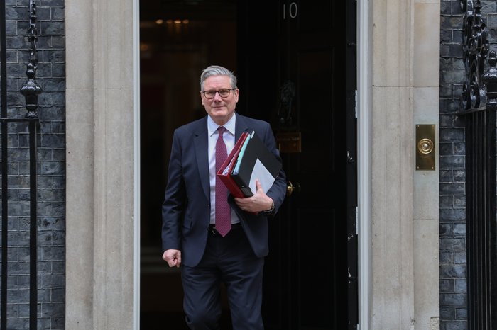 Keir Starmer on No10