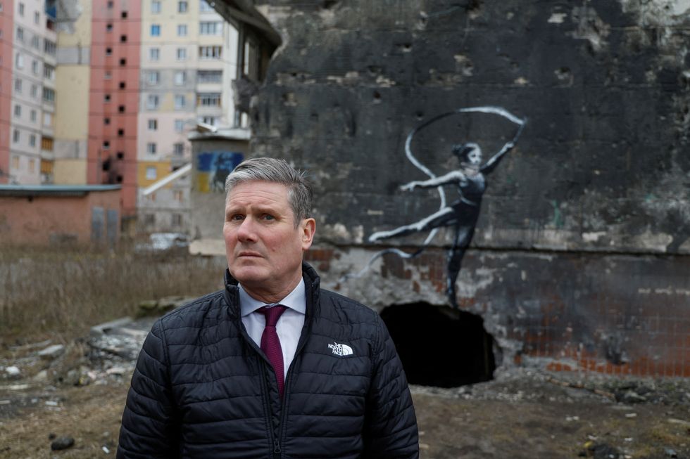Keir Starmer paid a visit to Ukraine last week