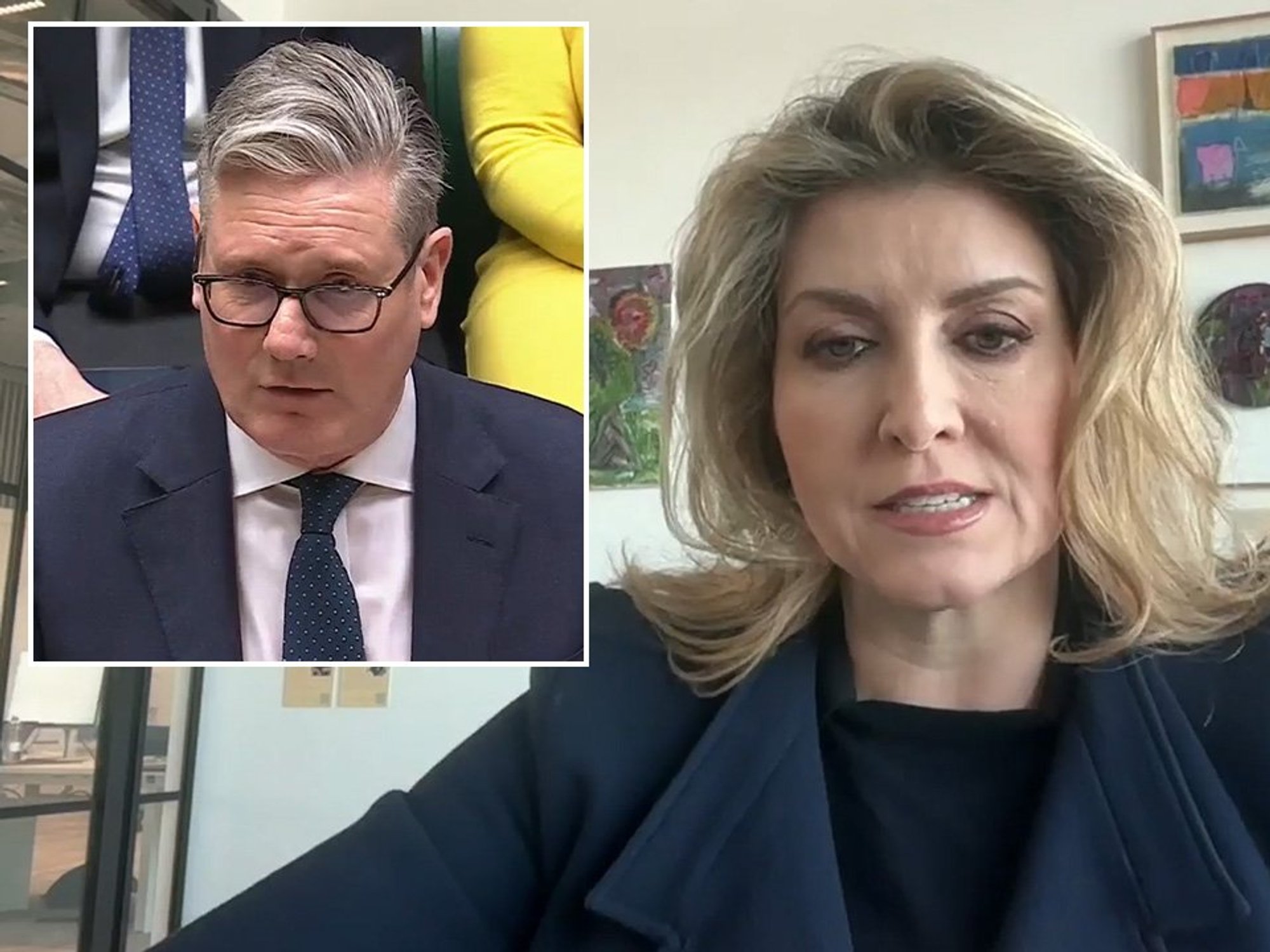 Keir Starmer, Penny Mordaunt