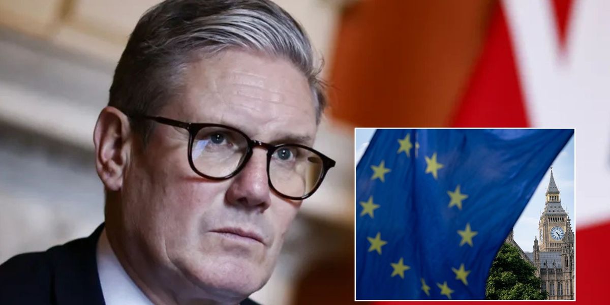 NextImg:Keir Starmer pressured to 'keep doors wide open' to millions of EU migrants as Brussels demands spark 'population explosion' fears