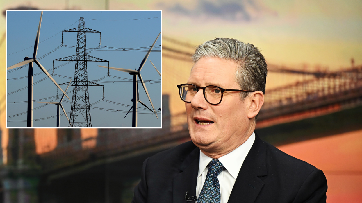 Keir Starmer, pylon