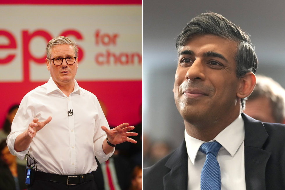 Keir Starmer, Rishi Sunak