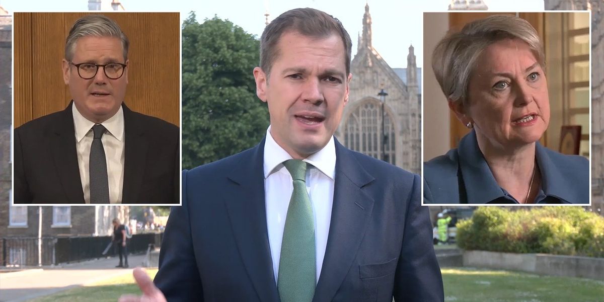 NextImg:Robert Jenrick unleashes blistering attack on Labour migration plan and says Yvette Cooper will be 'consigned to the dustbin of history'