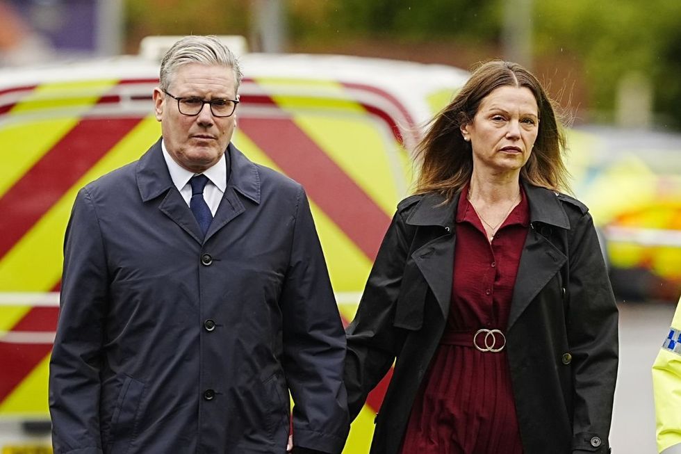 Keir Starmer's wife received a call from her sister