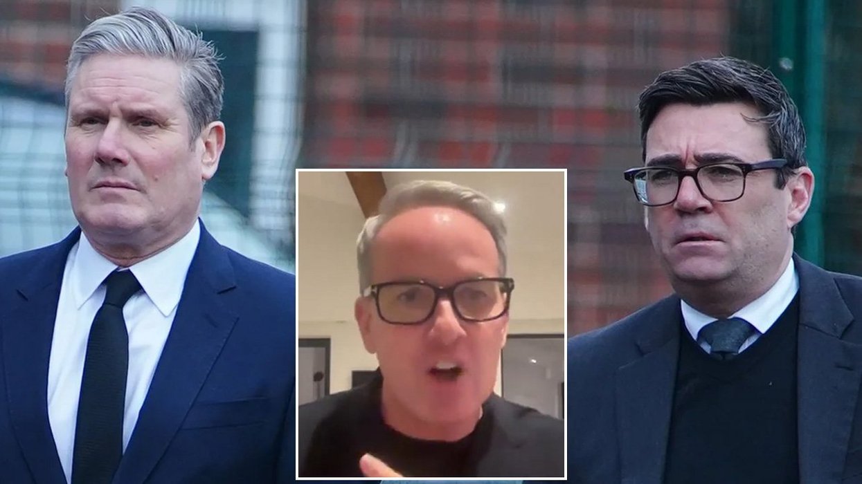 Keir Starmer, Sacha Lord, Andy Burnham