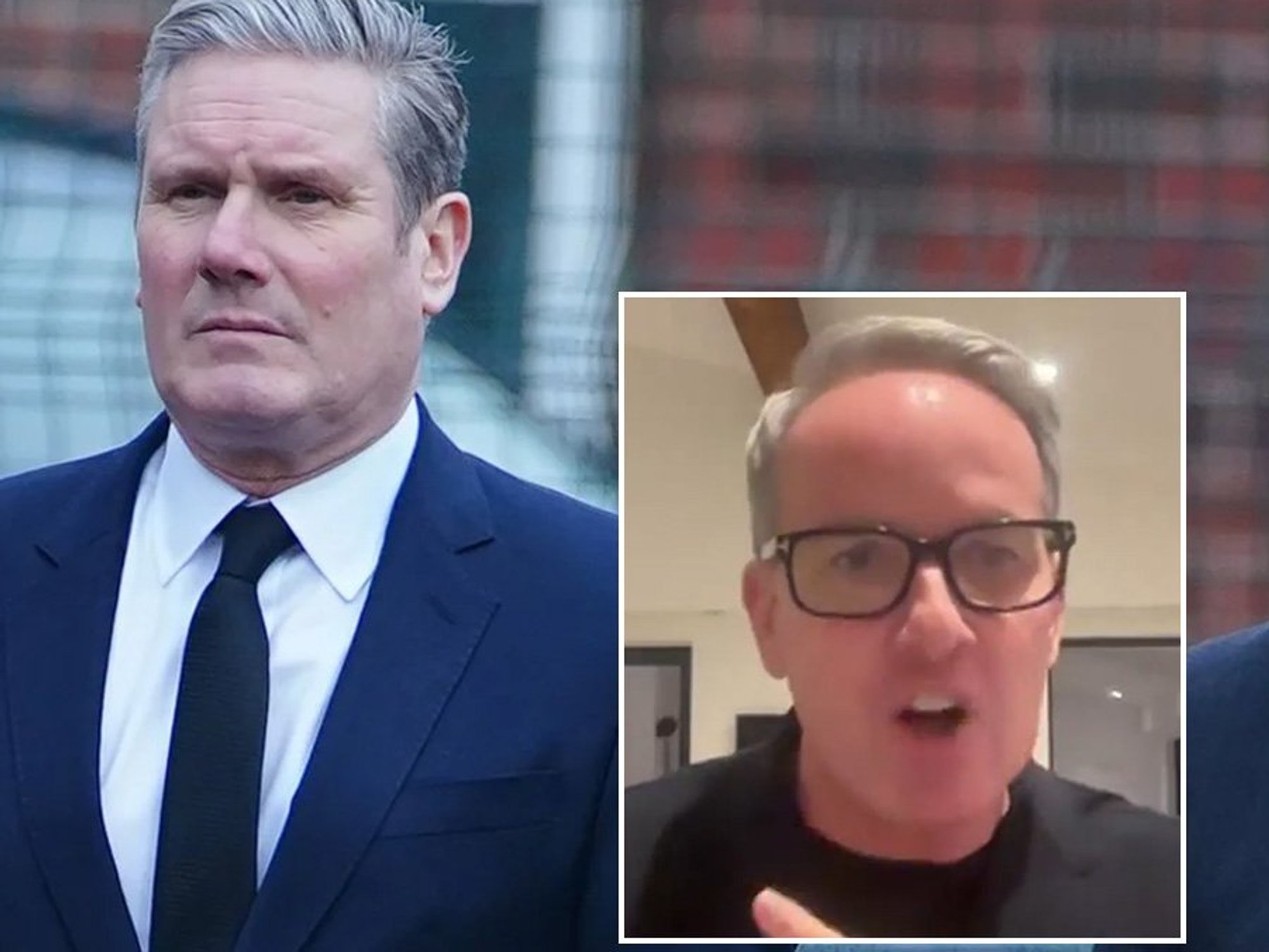 Keir Starmer, Sacha Lord, Andy Burnham