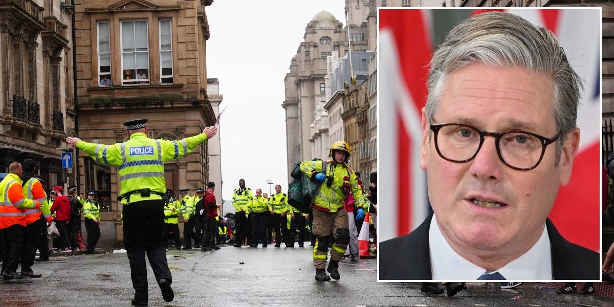 NextImg:Keir Starmer sends 'thoughts to all those injured or affected' after 'appalling' Liverpool car ramming incident