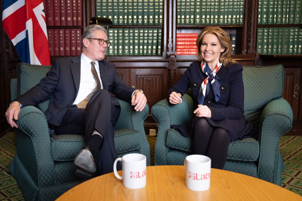 Keir Starmer sits down with Natalie Elphicke
