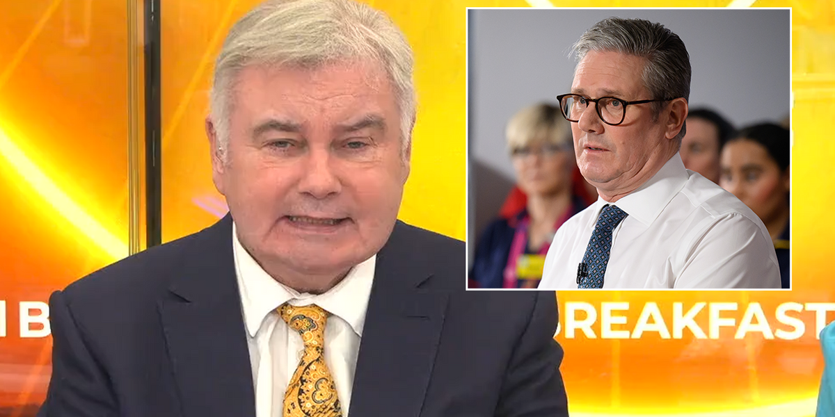 NextImg:Eamonn Holmes takes brutal dig at Keir Starmer after ‘far-right’ claim: ‘It’s all me, me, me’