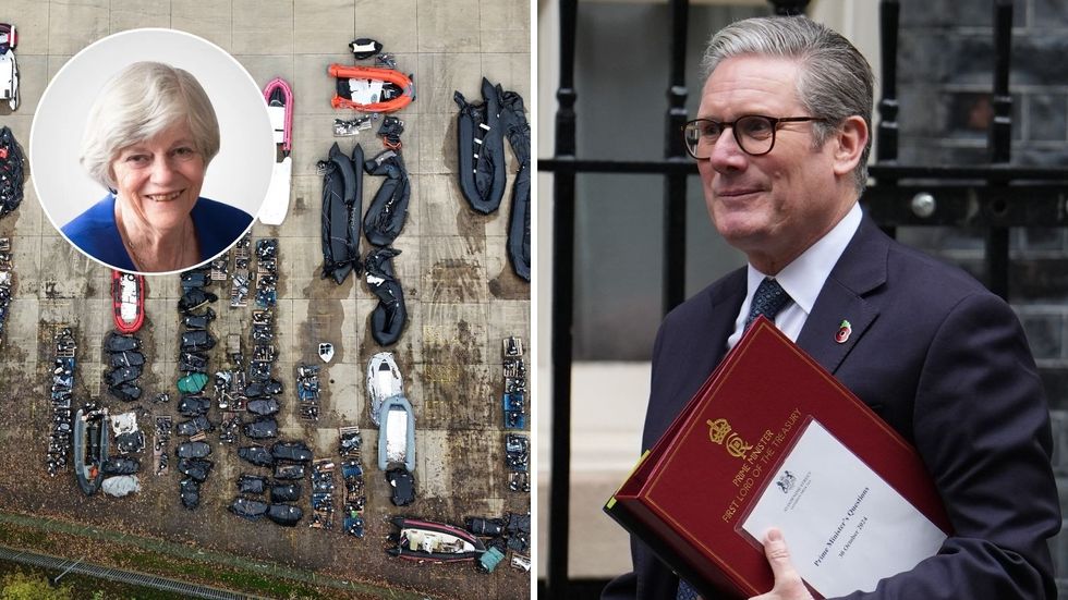 Keir Starmer, small boats and Ann Widdecombe in pictures