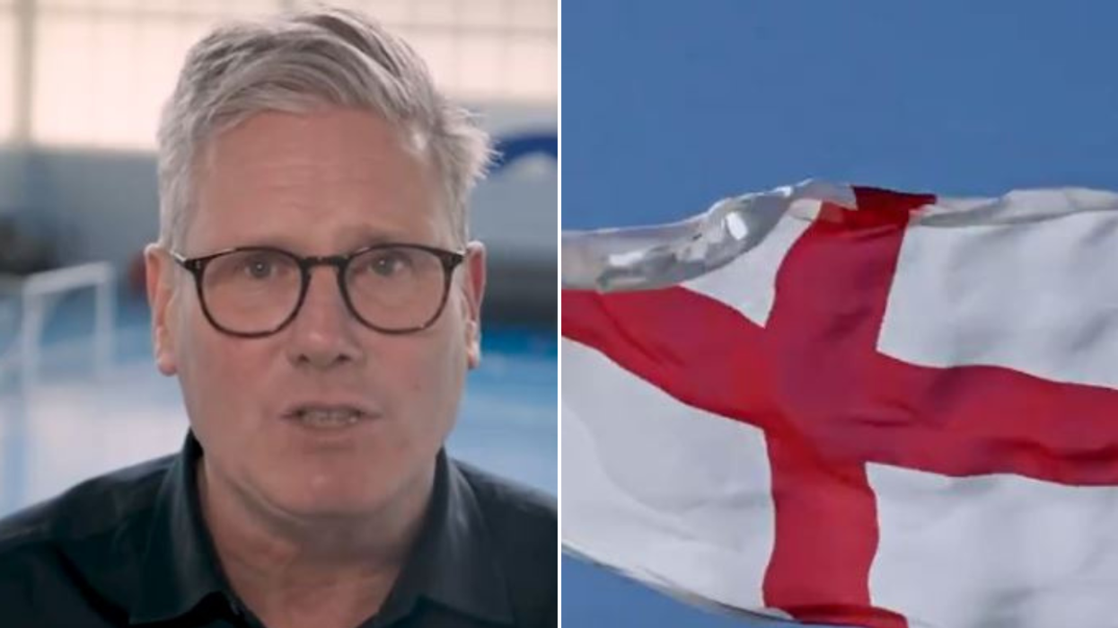 Keir Starmer St Georges day