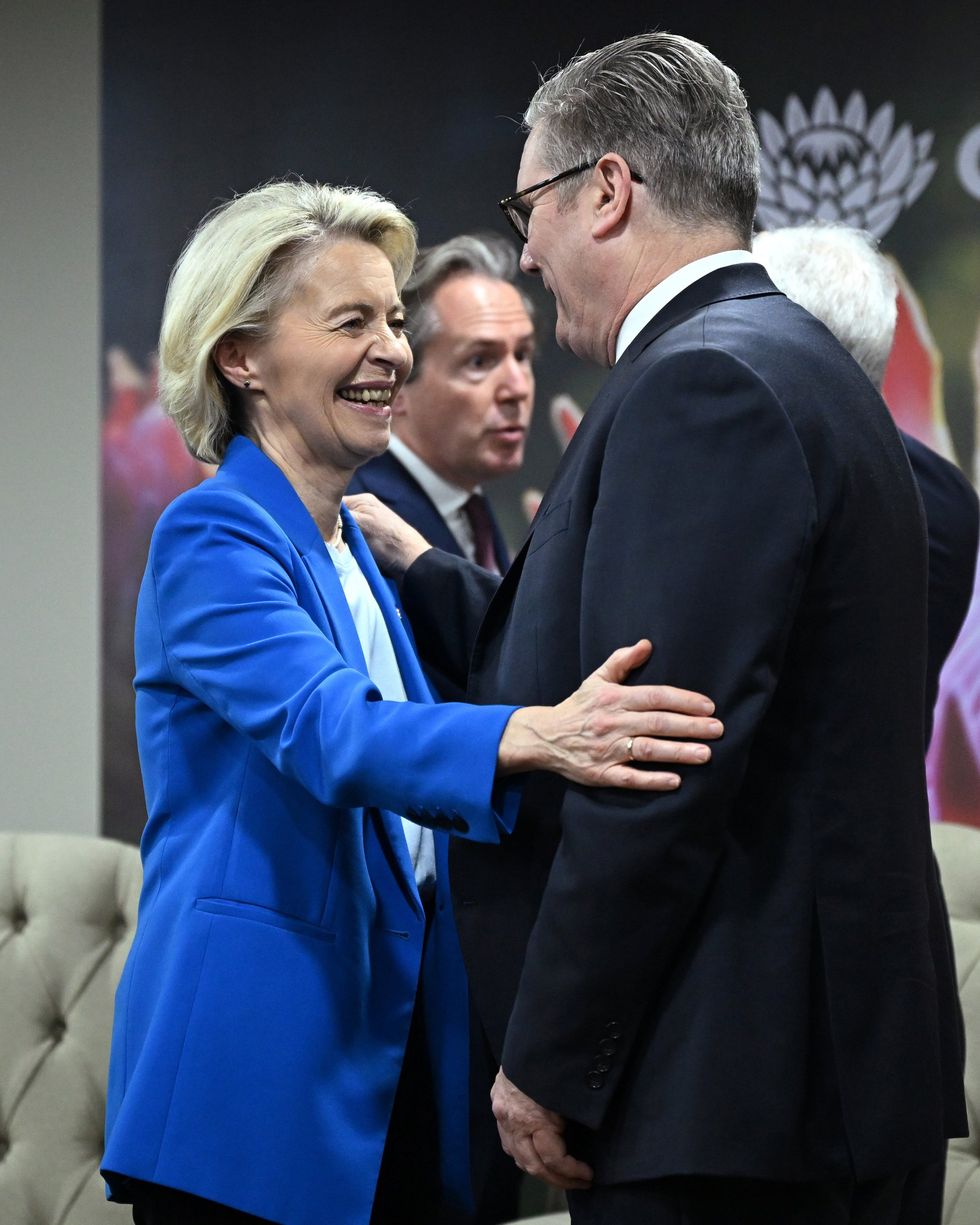 Keir Starmer/Úrsula Von der Leyen
